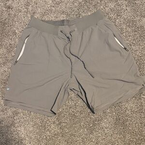 Men's Gray lululemon athletic shorts